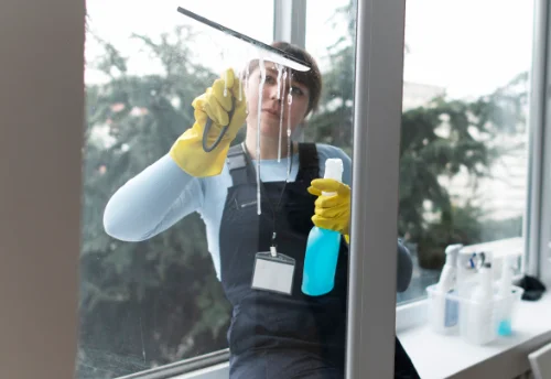 Nettoyage de vitres intérieures et extérieures à Plourin